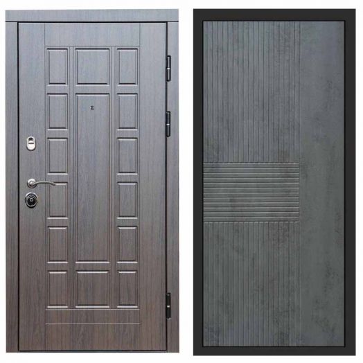 Входная дверь Termo-door Виргиния Венге - Мастино Бетон темный