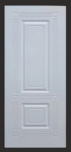 Входная дверь Termo-door Вертикаль Венге - Мадрид Белый софт