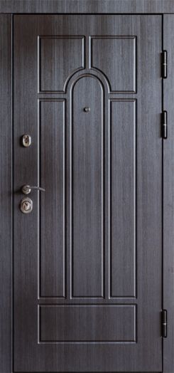 Входная дверь Termo-door Модена Венге - Горизонт Бетон темный