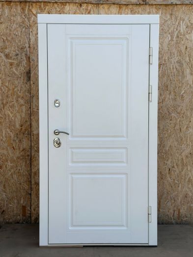 Входная дверь Termo-door Орегон WHITE - Лион Грей софт