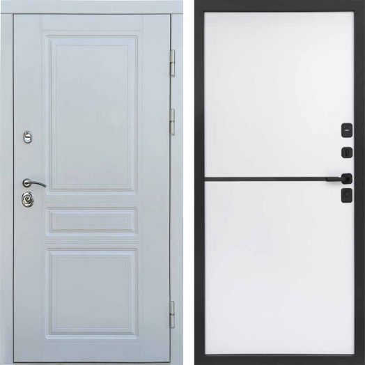 Входная дверь Termo-door Орегон WHITE - Нео White