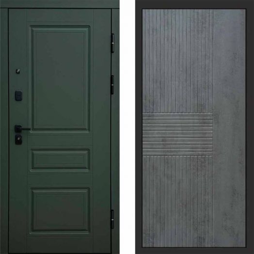 Входная дверь Termo-door Орегон Грин - Мастино Бетон темный