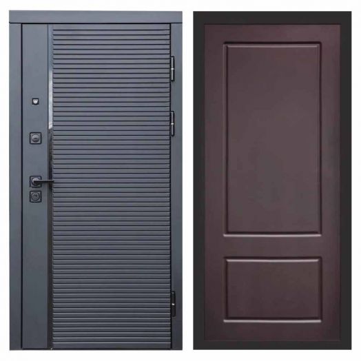 Входная дверь Termo-door Black Line - Марсель Шоколад