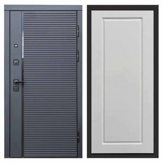 Входная дверь Termo-door Black Line - Гранд Белый софт