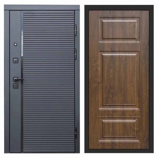 Входная дверь Termo-door Black Line - Лион Дуб