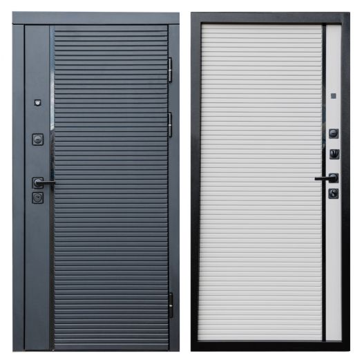 Входная дверь Termo-door Black Line - Porte White