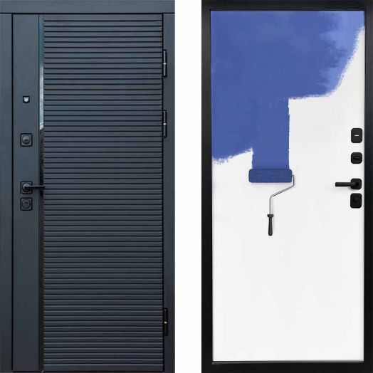 Входная дверь Termo-door Black Line - Грунт под покраску