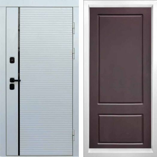 Входная дверь Termo-door WHITE LINE - Марсель Шоколад