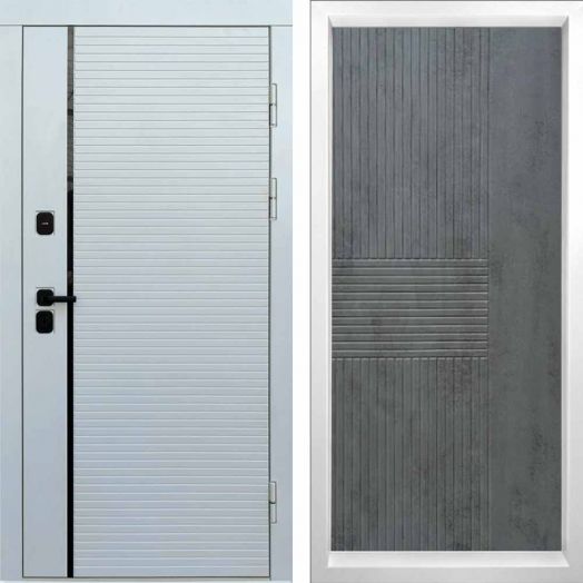 Входная дверь Termo-door WHITE LINE - Мастино Бетон темный