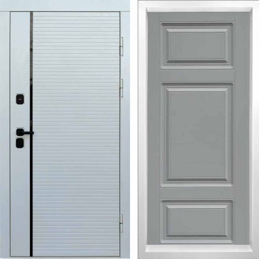 Входная дверь Termo-door WHITE LINE - Лион Грей софт