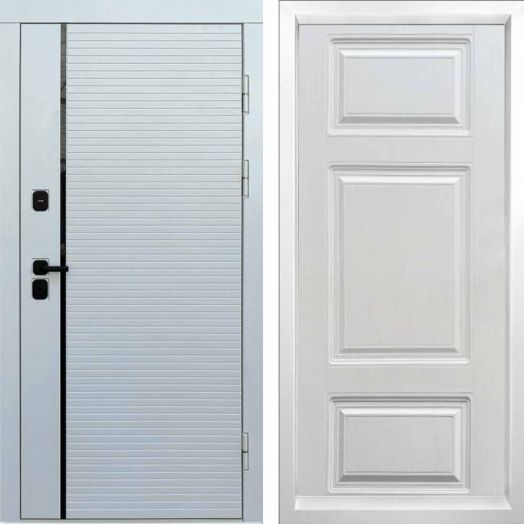 Входная дверь Termo-door WHITE LINE - Лион Лиственница
