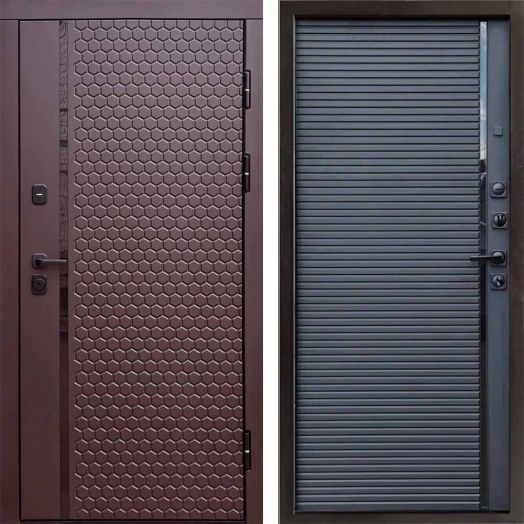 Входная дверь Termo-door Simple Шоколад - Porte black