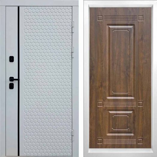 Входная дверь Termo-door Simple White - Мадрид Дуб