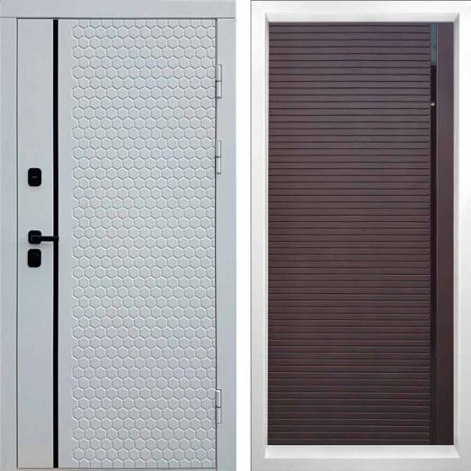 Входная дверь Termo-door Simple White - Porte Шоколад