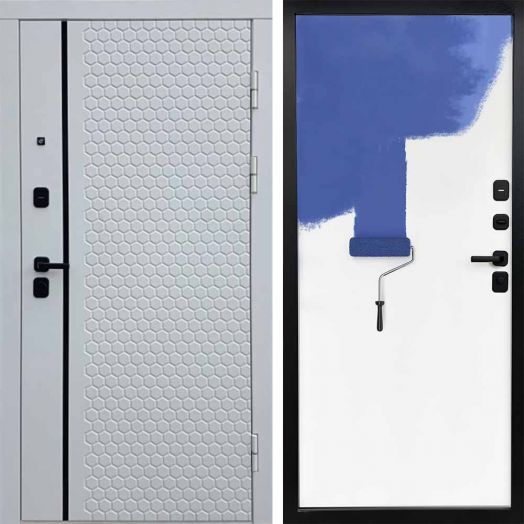 Входная дверь Termo-door Simple White - Грунт под покраску