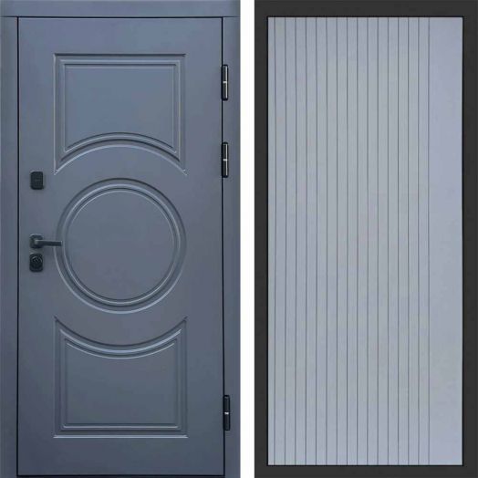 Входная дверь Termo-door Сфера - FLAT Грей софт