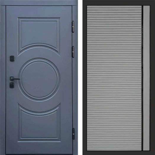 Входная дверь Termo-door Сфера - Porte Грей софт