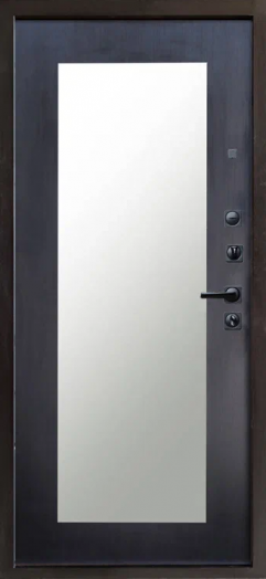 Входная дверь Termo-door Сфера - Зеркало триумф Венге