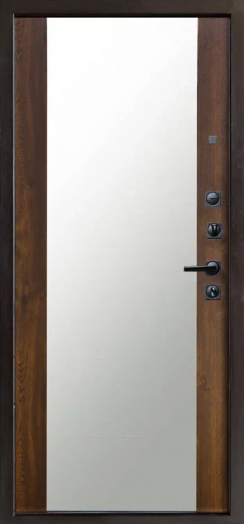 Входная дверь Termo-door Сфера - Зеркало Дуб