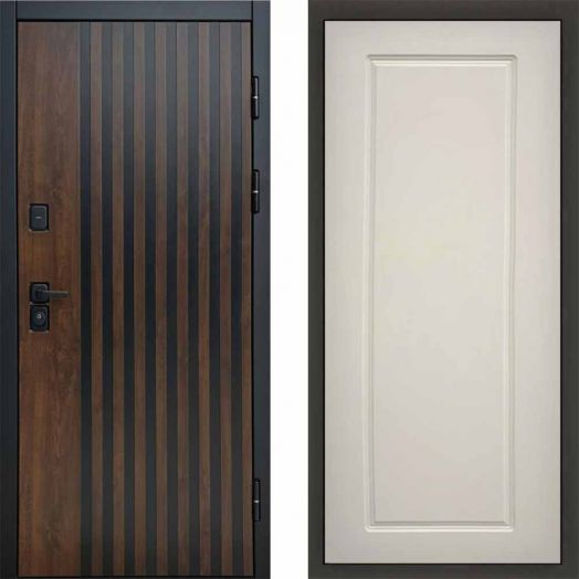 Входная дверь Termo-door Кантри - Гранд Слоновая кость