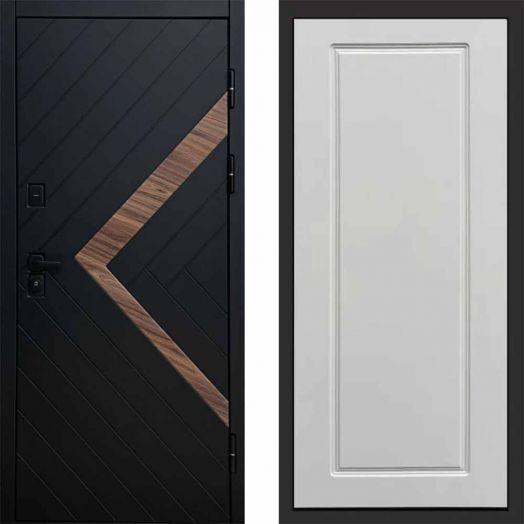 Входная дверь Termo-door Плэй - Гранд Белый софт