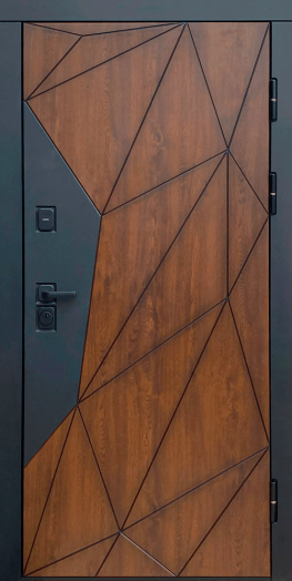 Входная дверь Termo-door Геометрия - Престиж Венге