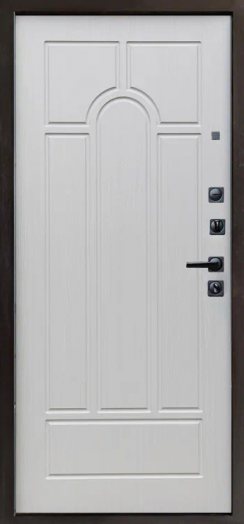 Входная дверь Termo-door Геометрия - Арка Лиственница