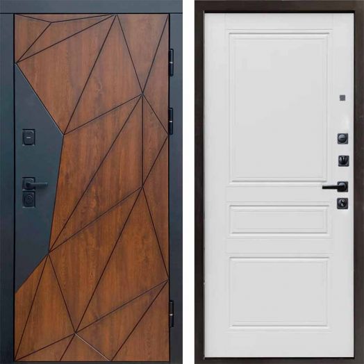 Входная дверь Termo-door Геометрия - Классик Лиственница