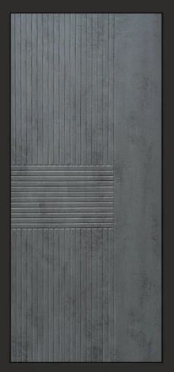 Входная дверь Termo-door Геометрия - Мастино Бетон темный