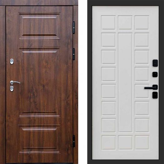 Входная дверь Termo-door Премиум Дуб - Престиж Бежевый матовый