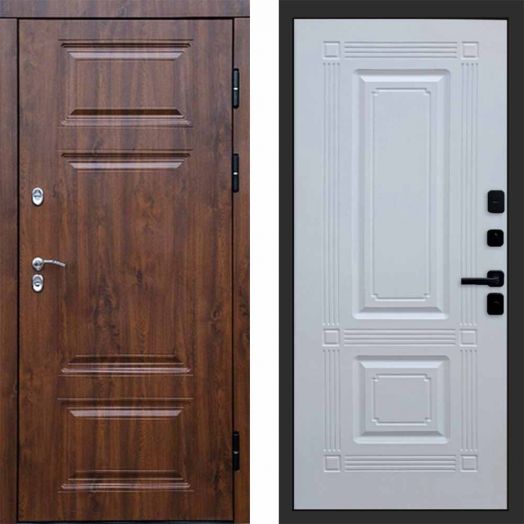 Входная дверь Termo-door Премиум Дуб - Мадрид Белый софт