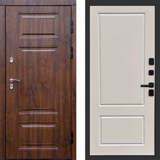 Входная дверь Termo-door Премиум Дуб - Марсель Слоновая кость