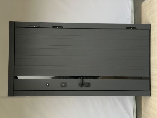 Входная дверь Termo-door Роял Графит - FLAT Дуб