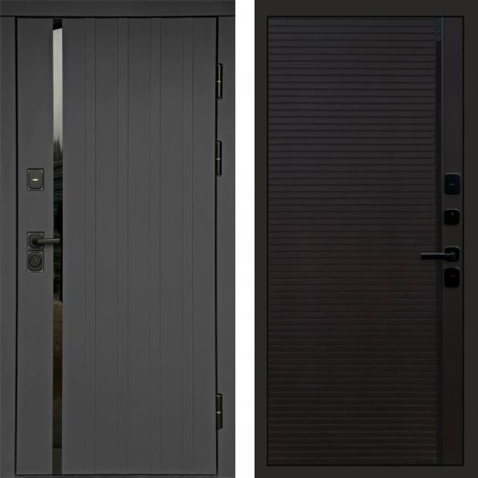 Входная дверь Termo-door Роял Графит - Porte black