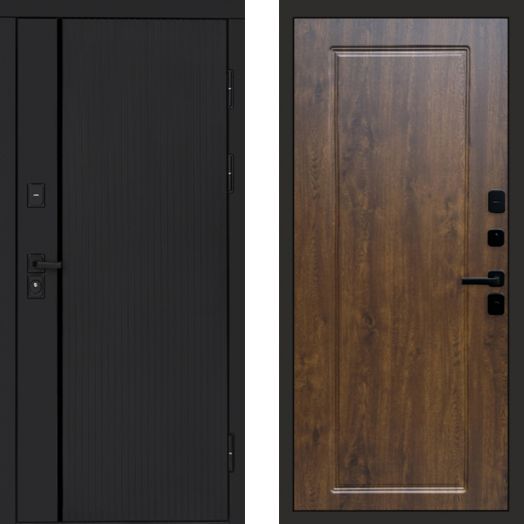 Входная дверь Termo-door Урбан Black - Гранд Дуб