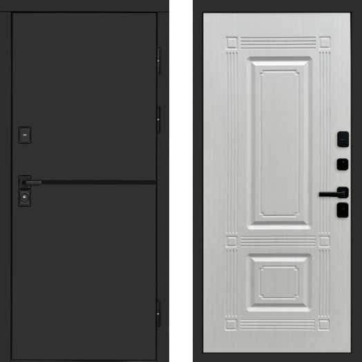 Входная дверь Termo-door Тренд Black - Мадрид Лиственница