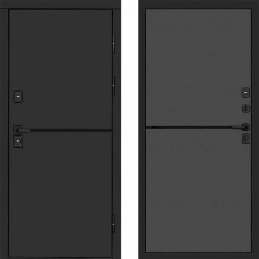 Входная дверь Termo-door Тренд Black - Нео Графит