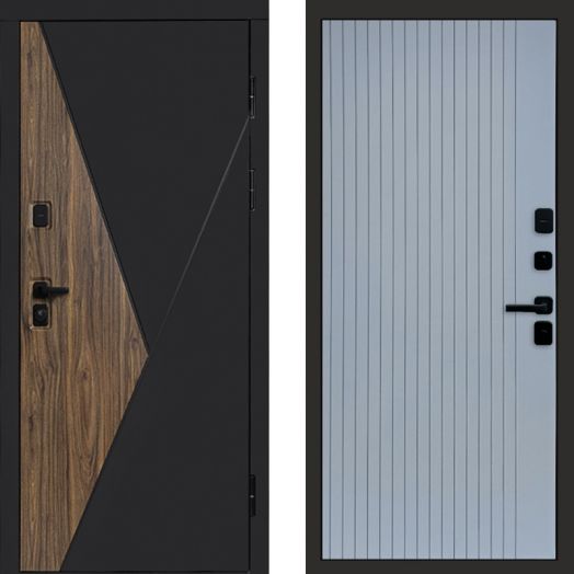 Входная дверь Termo-door Матрикс Ультра - FLAT Грей софт