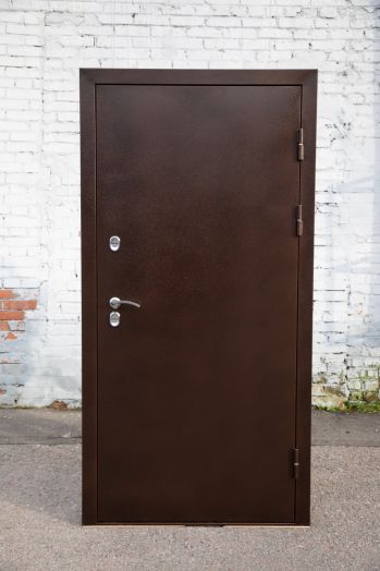 Входная дверь Termo-door Техно Медь - Горизонт Бетон темный