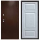Входная дверь Termo-door Техно Медь - Лион Белый софт