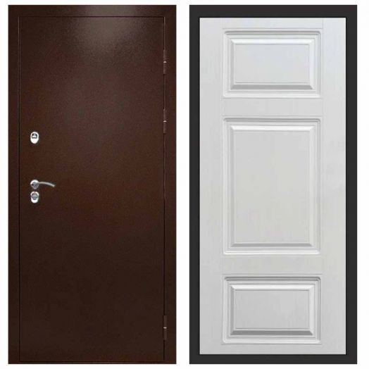 Входная дверь Termo-door Техно Медь - Лион Лиственница