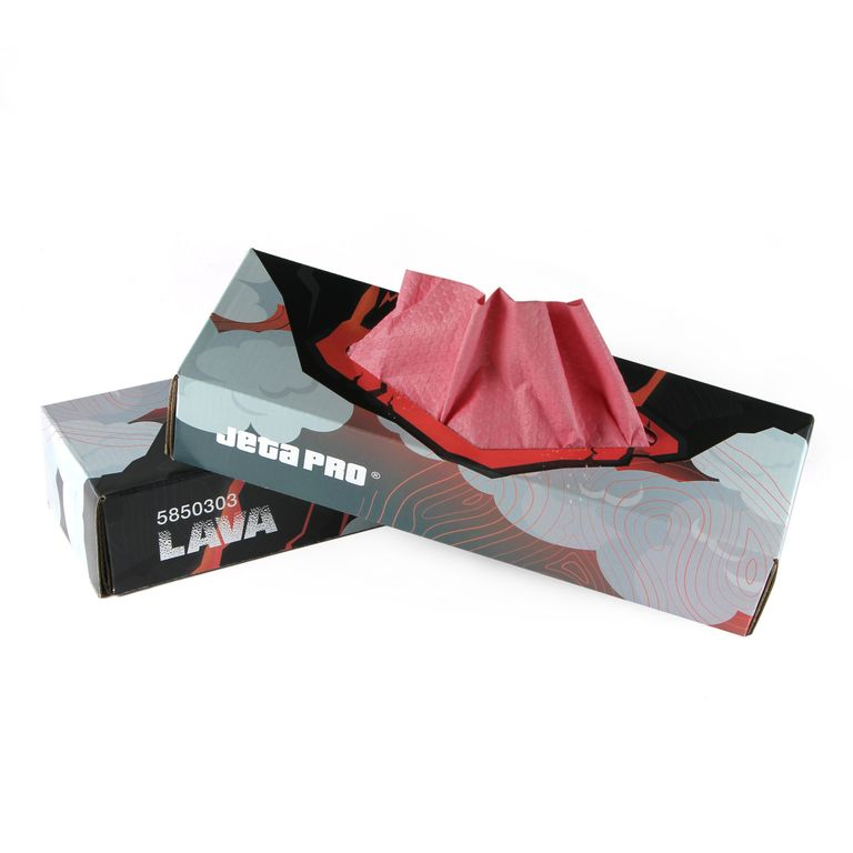 JETA LAVA Нетканые салфетки для обезжиривания, 32см. x 42см., в упаковке 30шт.