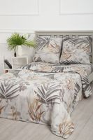 Бязь семейный [в ассортименте] Постельное белье с принтом Ветка пальмы постельное белье