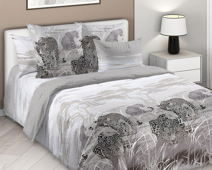 Перкаль 1.5 спальный [в ассортименте] Постельное белье Танзания постельное белье