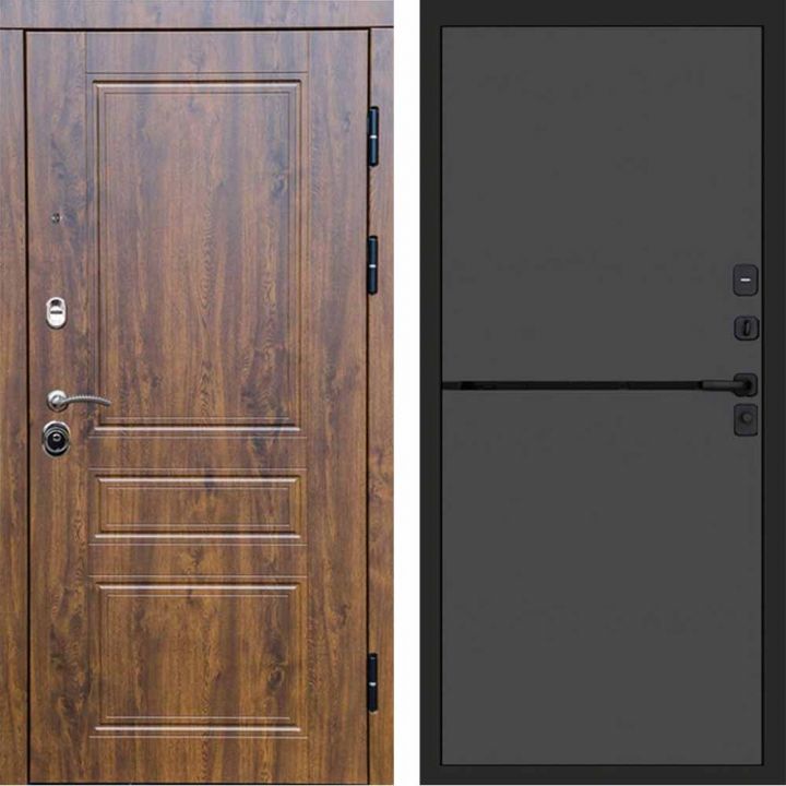 Входная дверь Termo-door Орегон Дуб - Нео Графит