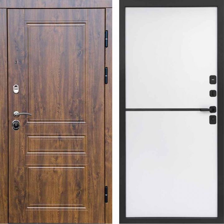 Входная дверь Termo-door Орегон Дуб - Нео White