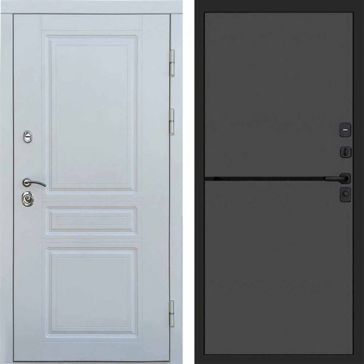 Входная дверь Termo-door Орегон WHITE - Нео Графит