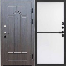 Входная дверь Termo-door Модена Венге - Нео White