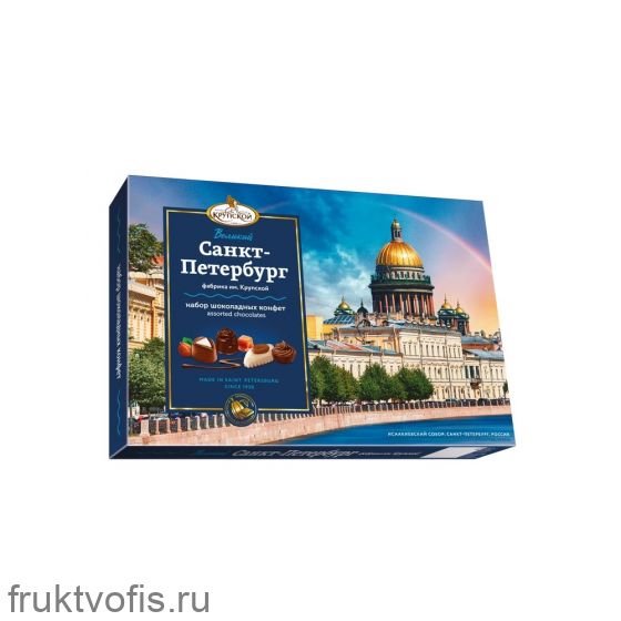 Конфеты в коробке «Великий Санкт-Петербург» 183г, КФ «Крупской»