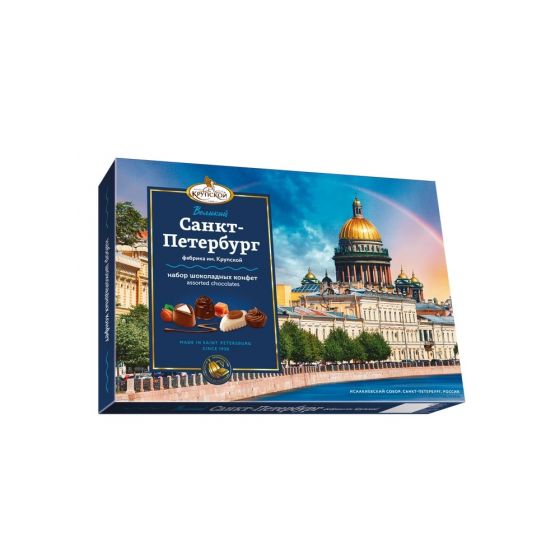 Конфеты в коробке «Великий Санкт-Петербург» 183г, КФ «Крупской»